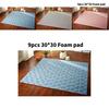 Minde Garden Floral Foam Puzzle Play Mat For Kids Bedroom And Lounge Safety Play Area