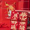 Year of the Horse Red Socks Gift Box: Zodiac-Themed Cartoon Cotton Mid-Calf Socks for New Year Celebrations