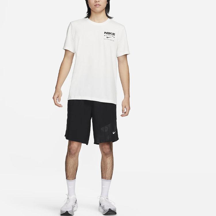 Nike Dri FIT Running T Shirt Men's Summit White FQ3919-121