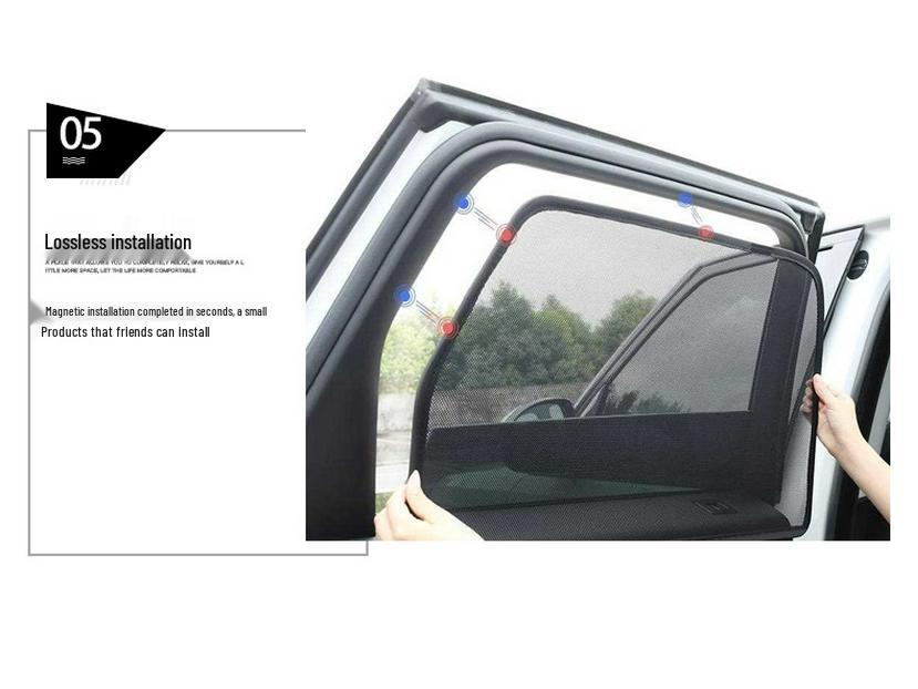 BYD Shark6 25-Jahres Sonnenschutznetz & Wärmeblockierende Vorhänge für Pickups