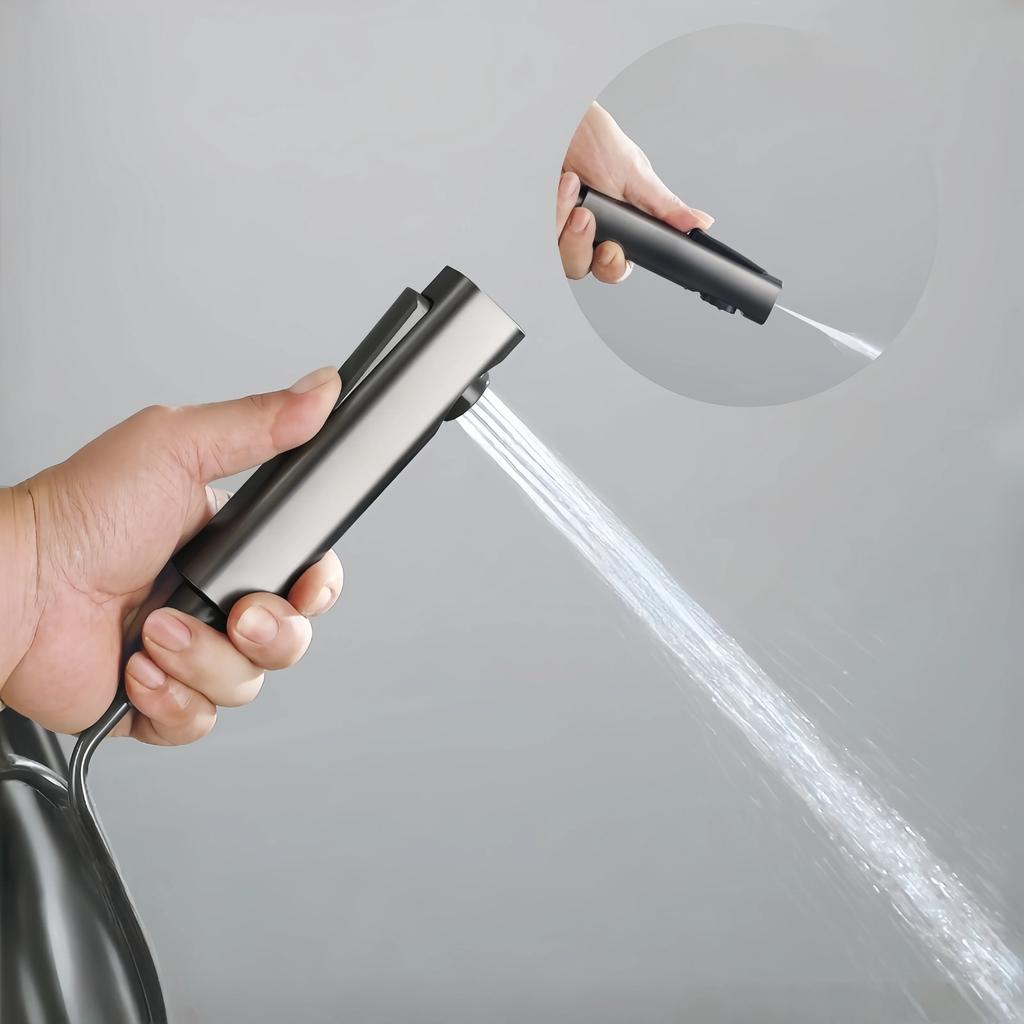 Dual Functions High Pressure Sprayer Bathroom Set Shower Anal Cleansing Hygienic Shower Faucet Women's Spout Shower Head
