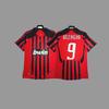 Retro jersey, football jersey, classic nostalgic replica Thai jersey, game training jersey, short-sleeved sportswear.