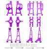 Mjx 14210 14209 H14BM Metal Steering Cup Upper Lower Swing Arm Set Shock Tower Bracket Body Post Hyper Go RC Car Upgrade Parts