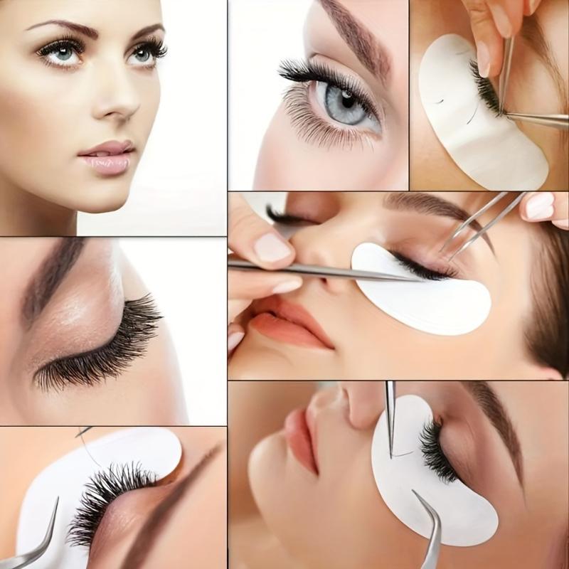 100 Pairs Eyelash Breathable Beauty Eyelash Implant False Eyelash Collagen Eye Patch Eyelash Extension and Beauty Toos