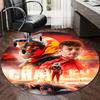 Personalized Charles Leclerc Round Chair Office Rug - Perfect for Mat, Office Chair & More - Ideal Gift for Birthdays and Holidays