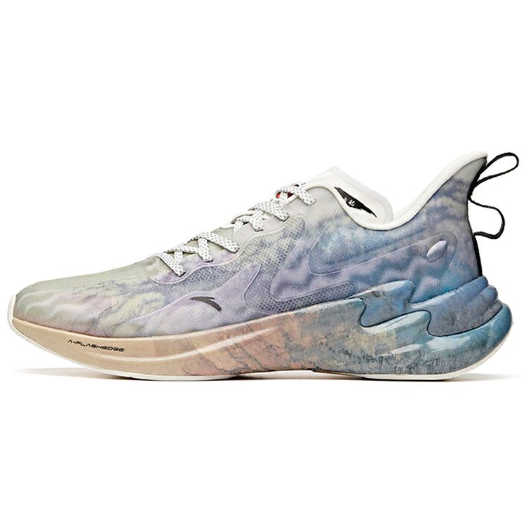 Anta Star Series Starry Comfort Versatile Shock Absorption Low-Top Running Shoes Men sneaker Purple 112035528A-3