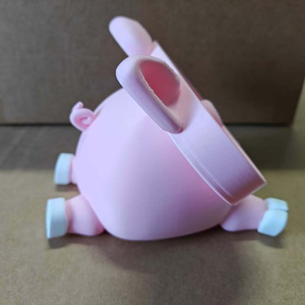 Large Capacity Pink Piggy Glasses Case PLA Small Items Organizers Eyewears Storage Box Keys