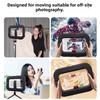 Handheld LED Video Light with Clamp Phone Fill Light Practical Selfie Fill Light  Live Streaming