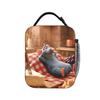 Ratatouilles Lunch Bag Convenient Lunch Box Girls Picnic Graphic Cooler Bag Vintage Oxford Tote Food Bags
