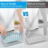 Good-Ice Cube Tray Round Ice Cube Trays Fit For Freezer, Easy-Release Ice Ball Maker Mold With Removable Blue