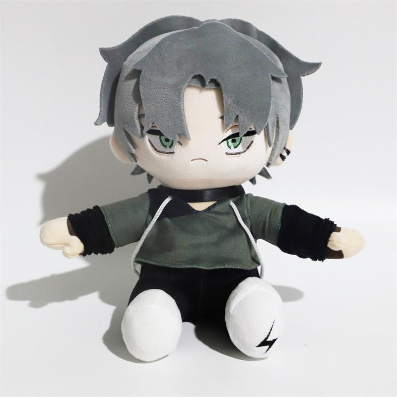 Poupée en peluche de scène extraterrestre 20 cm Jouet Ivan Till Luka Style assis Peluche rembourrée Figurine Oreiller de lit Décoration de canapé douce Cadeaux pour fans