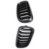 2 Stück Kohlefaser Frontstoßstangengitter Renngrill für BMW 2015-2018 X5M F85 X6M F86 14-18 X5 F15 X6 F16 51117294485 51712334710