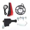 Bicycle Dynamo Lights Set Bike Cycle Safety No Batteries Needed Headlight Rear Bicycle Lights for All Bikes Bicycle Bicicleta