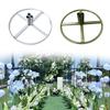 Floor Standing Flower Poles Display Base For Wedding Aisle Markers Reception Centerpieces Permanent Flower Installation