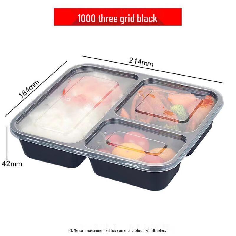 Wutuo Disposable Compartmental Lunch Box