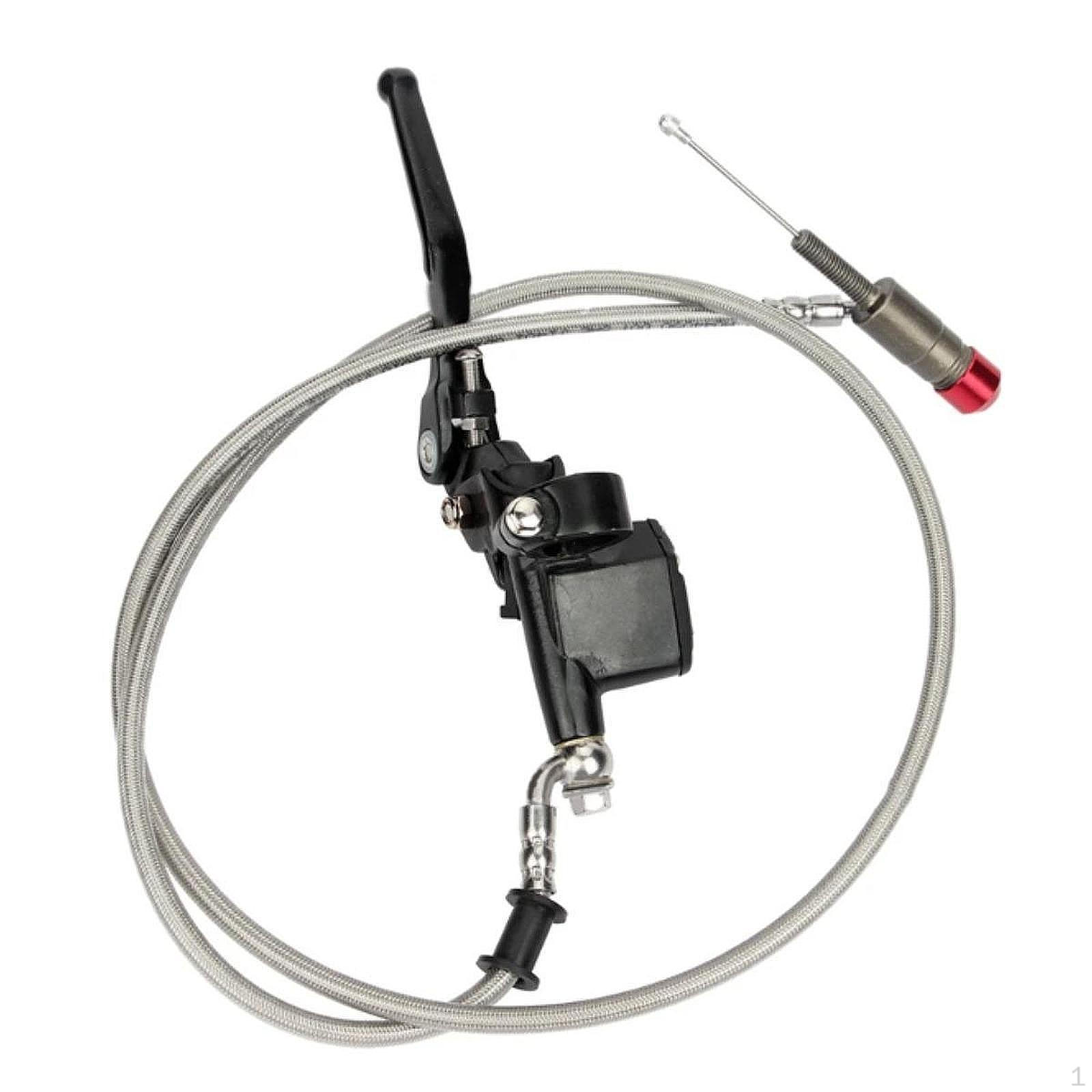 

Мотоциклетный гидравлический рычаг сцепления 22 мм 7/8 ручка универсальный тормозной шланг детали мотоциклов 120cm