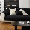 Waterproof Simple Solid Color Sofa Seat Cushion Household Non-Slip Living Room Pillow Cover Washable Removable Protector Items