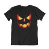 HALLOWEEN Party T-Shirt Evil Pumpkin Funny Mens ORGANIC Costume Womens Spooky