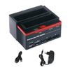 2 Slot Card Reader and Hard Drive Docking Station for IDE Solid Disk with USB3.0 Connection