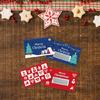 30Pcs Handmade Scratch Off Coupon Cards Christmas Prizes Card for Birthday Wedding Holiday Parties Festival Celebration