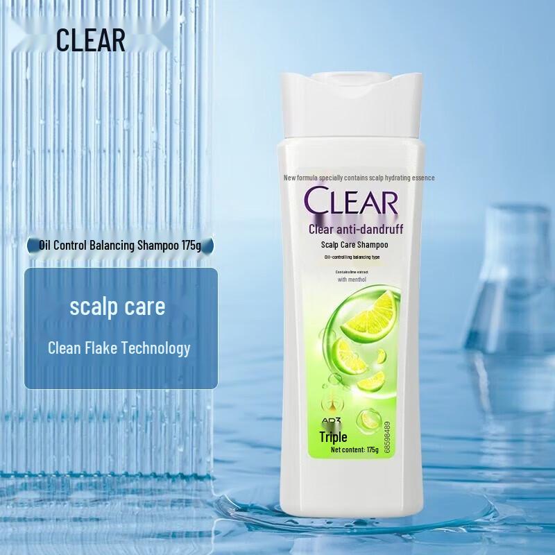 Clear Lemon Anti-Dandruff Oil Control Shampoo Twin Pack
