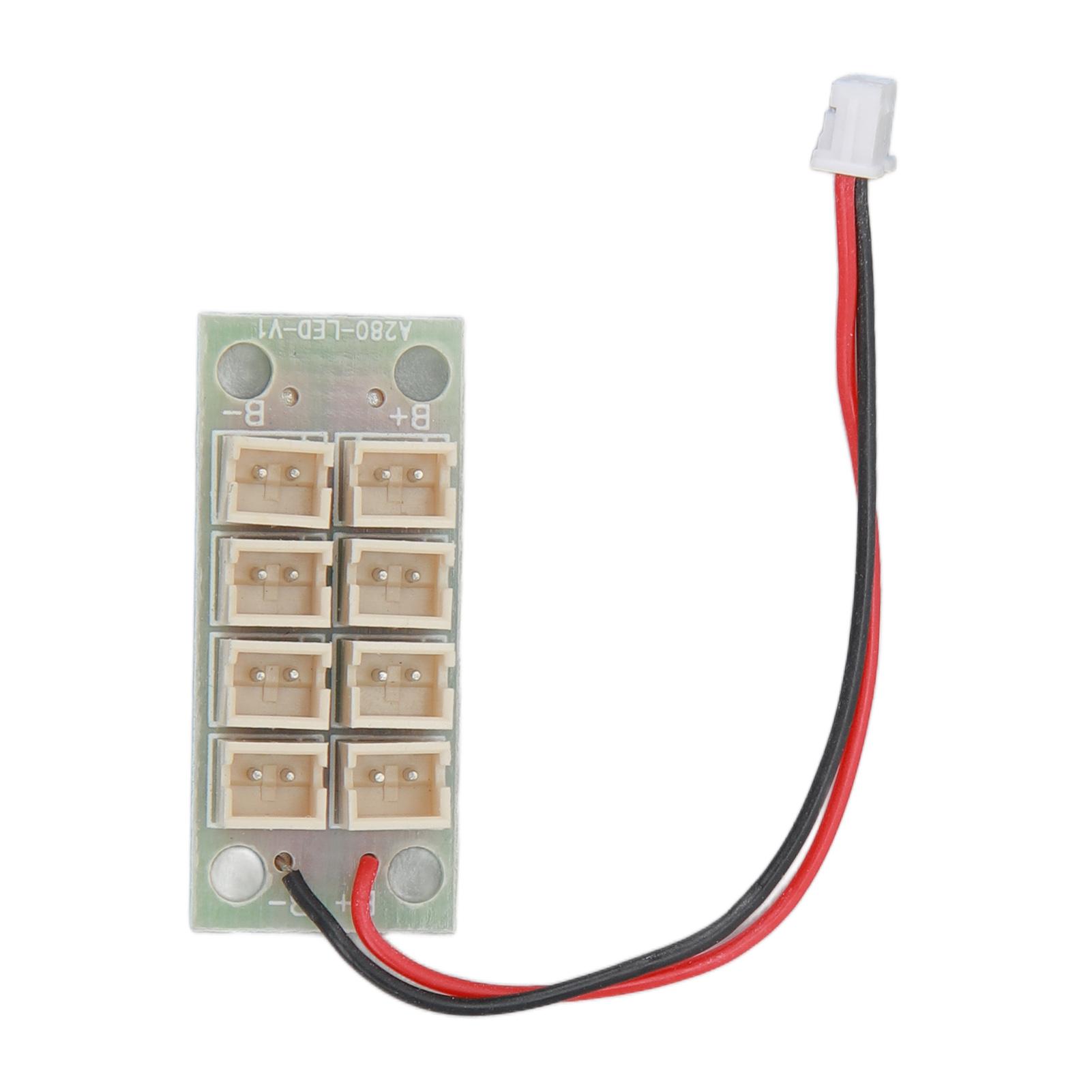 

Панель світлової плати для радіокерованого літака, перемикаюча світлова плата, група, оригінальна запчастина для Wltoys XK A280, радіокерований літак, білий