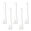 Headbands Regular Size 4cm X 10 Durable for Sports and Cheering (5-pack), (approx. 1.1m), Colors, 100% Cotton, Day, Exams, (White)