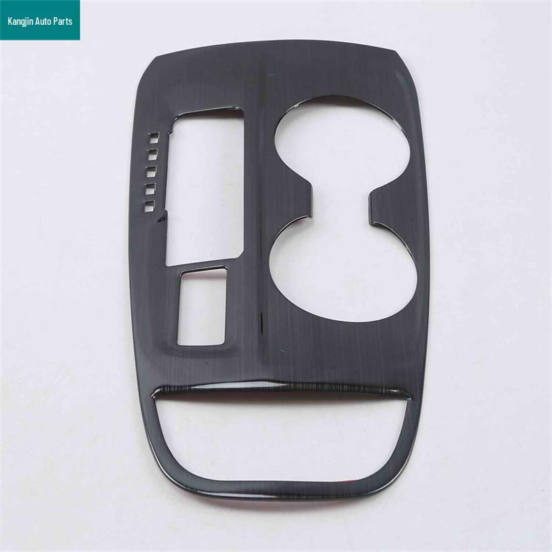 Chevrolet Equinox Brushed Black Titanium Stainless Steel Interior Gear Shifter Front Pillar Console Buttons