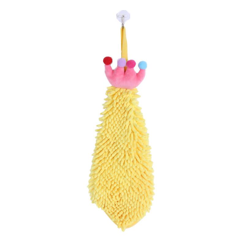 

Creative Animal Cartoon Hand Towel With Embroidered Design For Kitchen Use жовтий