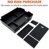 JOJOMARK For VW Atlas And Cross Sport Accessories Center Console Organizer 2018      Ert ABS Armrest Box Secondary Storage (Not Fit For 2024)