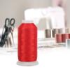 Low Disconnection Rate Embroidery Thread Better Lubricity Upholstery Thread Outdoor Use
