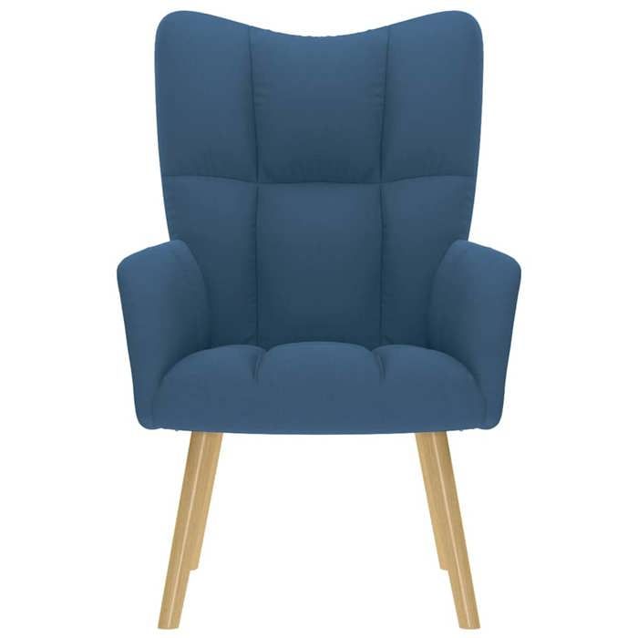 VidaXL Recliner Chair Blue Fabric, Chair, Recliner, Fabric Recliner, Living Room Chair, Fabric Chair, 4016775