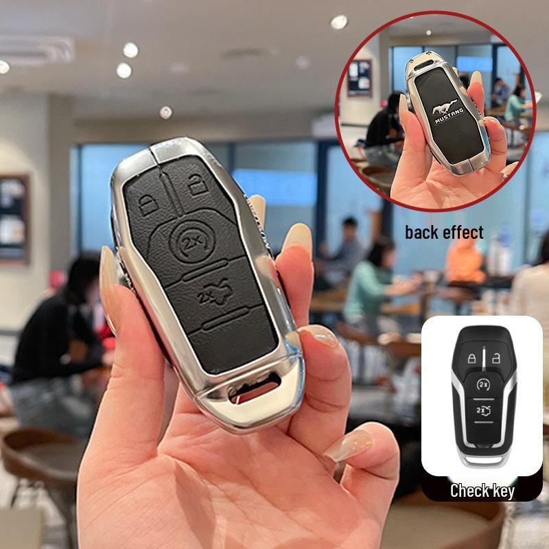 Compatible Key Case for Ford Taurus, Explorer, Mustang (2017-2018)