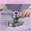 Portable Dry And Wet Handheld Steamer With Rotating Foldable Design For Home Use
