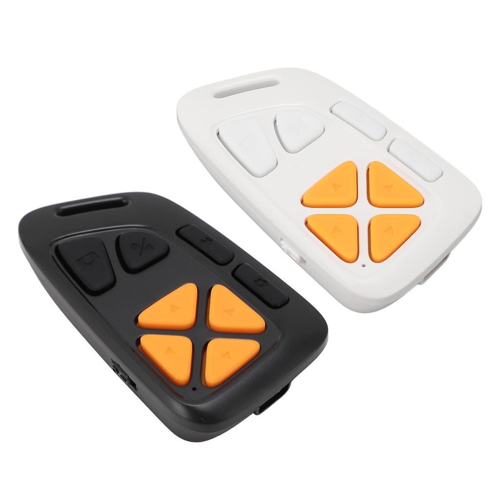 Phone Remote Control Bluetooth Page Turner Wireless Camera Shutter Video Scrolling Clicker with Mute