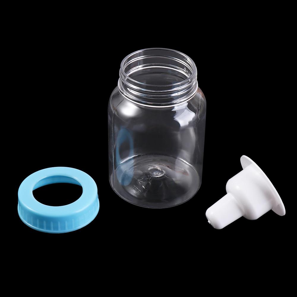 4 st Söt Babyflaska Godisask Rosa Blå Mini Matningsflaska Plast Godisflaska Dopgåva