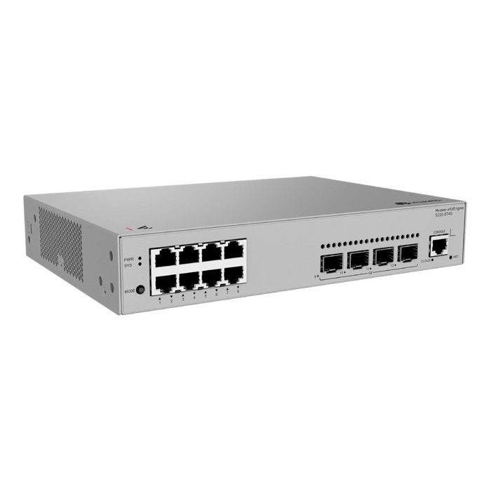 Commutateur Ethernet - Huawei - S220-8T4S - 8 Ports RJ45 - 4 Ports SFP - 24 Gbps