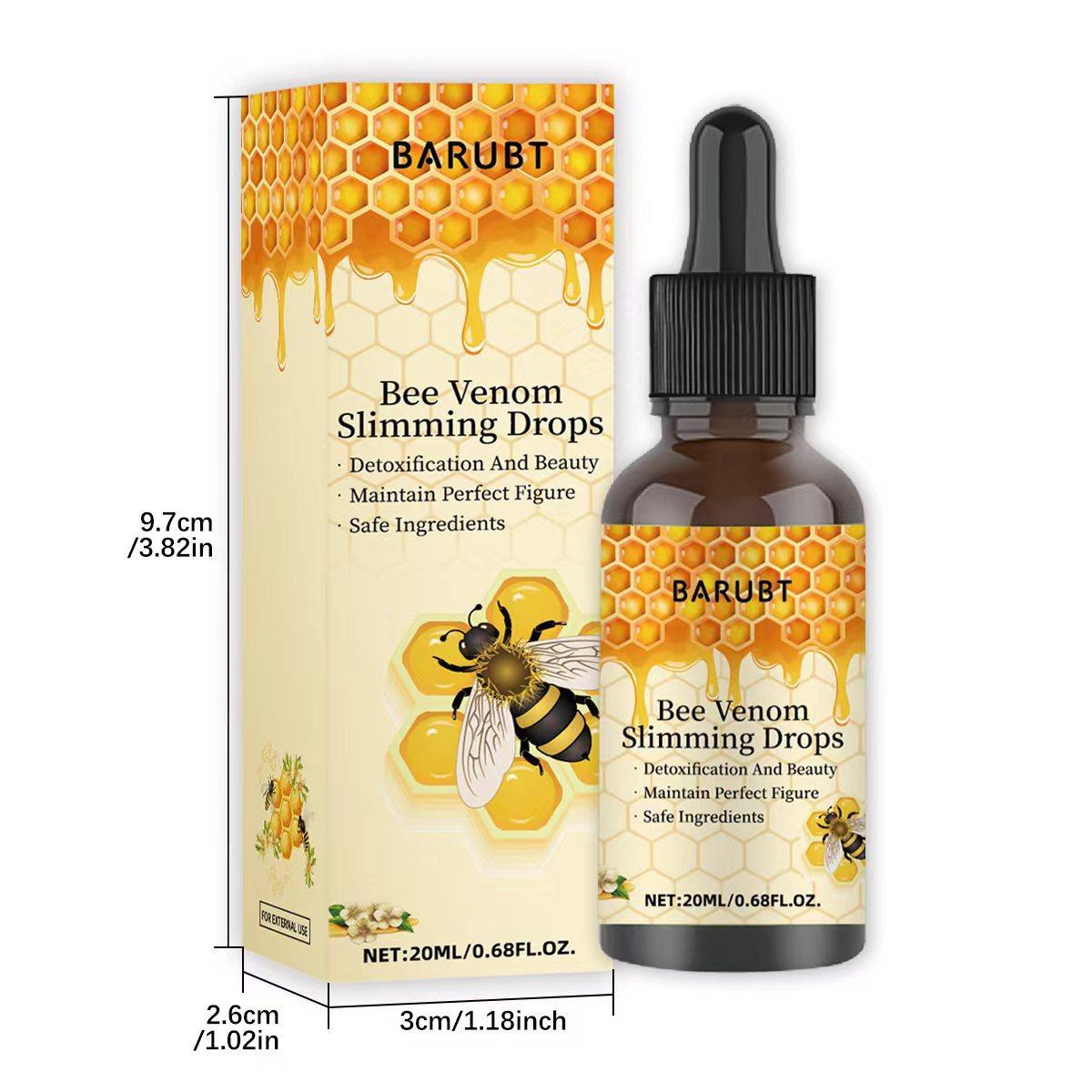 

Капли для ухода за телом Bee Venom Легкие капли для ухода за телом Bye-bye Meat 20ml