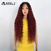 Noble Synthetic Lace Front Wig 30 Inch Long Curly Hair Wigs Lace Front Afro Kinky Curly Lace Wigs For Women Lace Front Wig