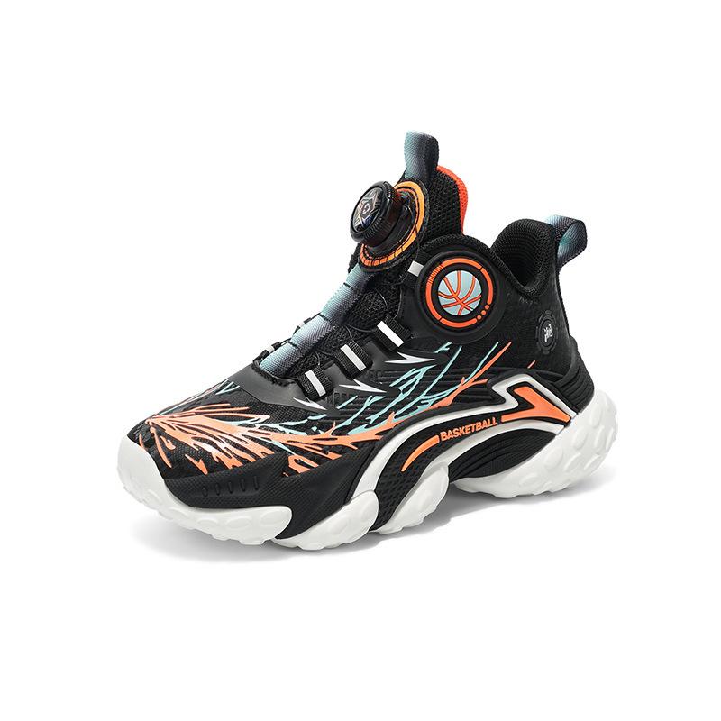 

Children s Waterproof Basketball Shoes for Boys with Rotating Button - Autumn 2025 Collection Size 35 - 22.5cm