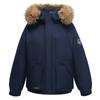 Short Cotton-padded Clothes Women's Winter New Hooded Big Fur Collar Thickened Short Thermal Tooling Cotton-padded Jacket