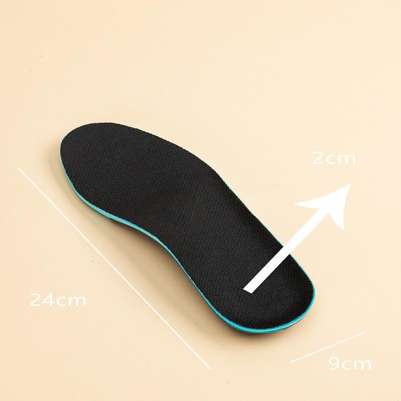 Orthopedic Arch Support Insoles for Adults: Corrects Flat Feet, In-toeing & Out-toeing, Shock Absorbing, Breathable, Unisex Sports Shoe Inserts.