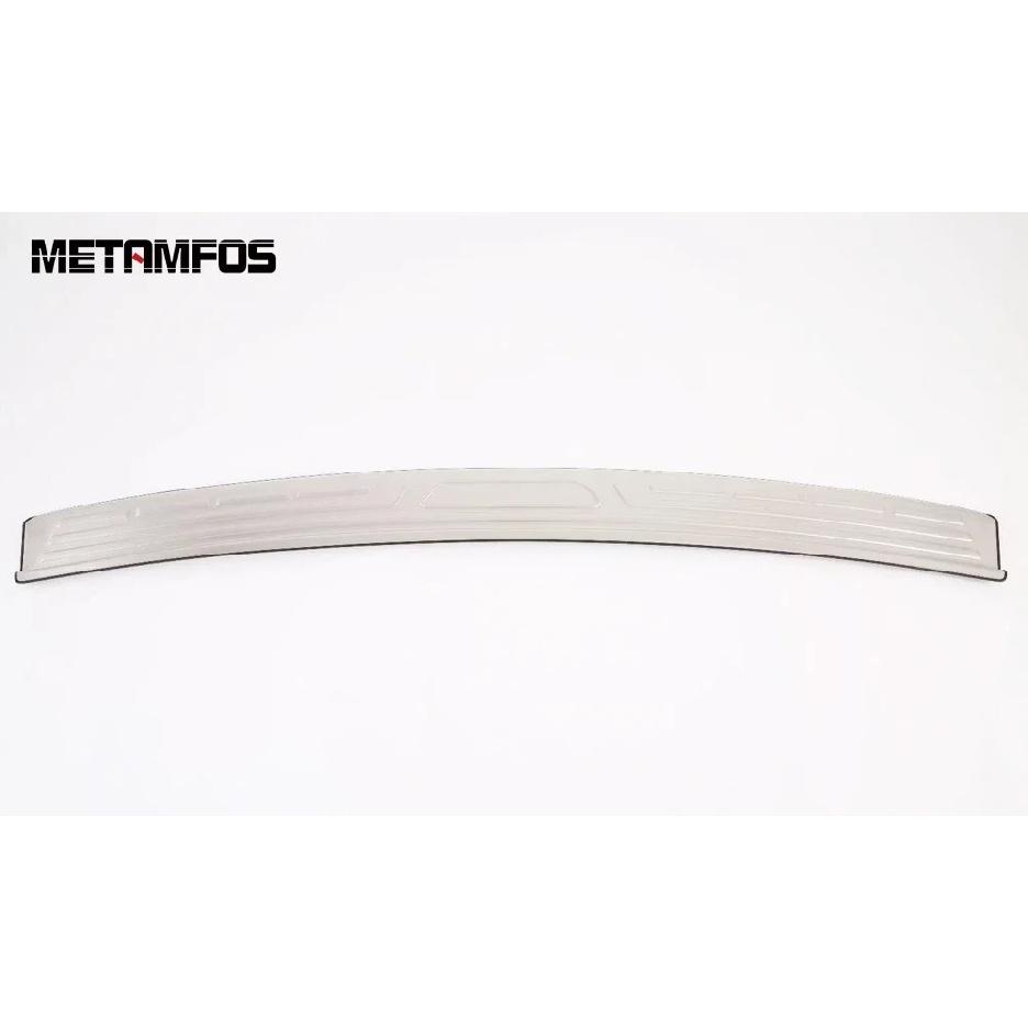 Car Accessories For Hyundai Sonata     Exterior Rear Trunk Bumper Foot Plate Tail Door Sill Scuff Guard Plate Stainless Steel