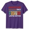 50th Birthday Unisex T Shirt 50yr 1976 Fifty Years Birthday Gift Tee