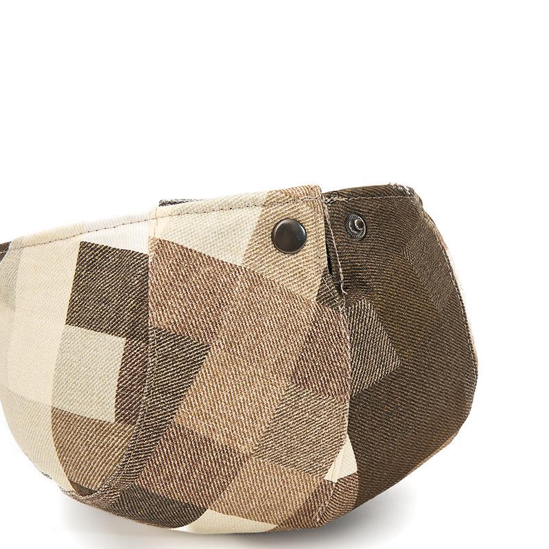 Plaid Beret Unisex Spring Summer British Forward Cap Sunshade Cap