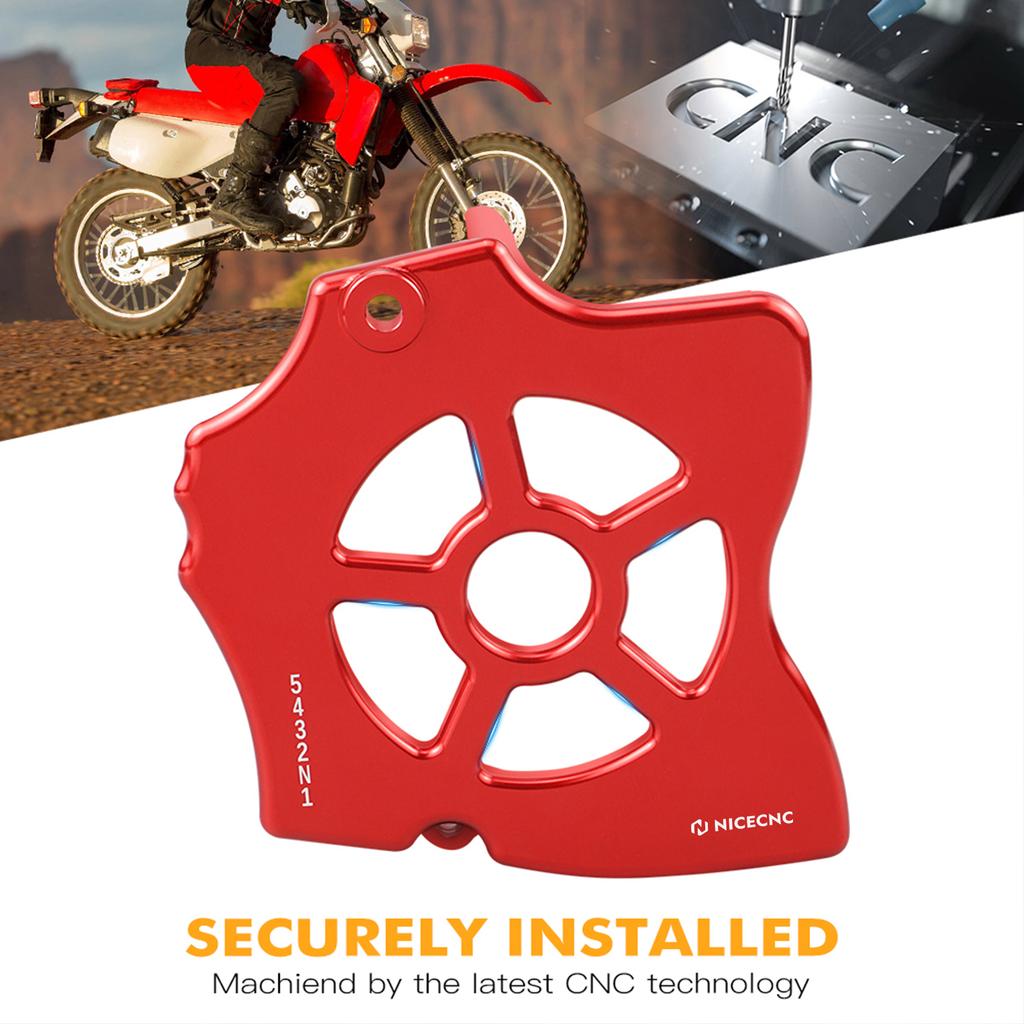 NICECNC For Honda XR650L XR 650 L 1993-2025 2024 Motorcycle Aluminum 15 Teeth Sprocket Cover Guard Protector XR 650L Accessories