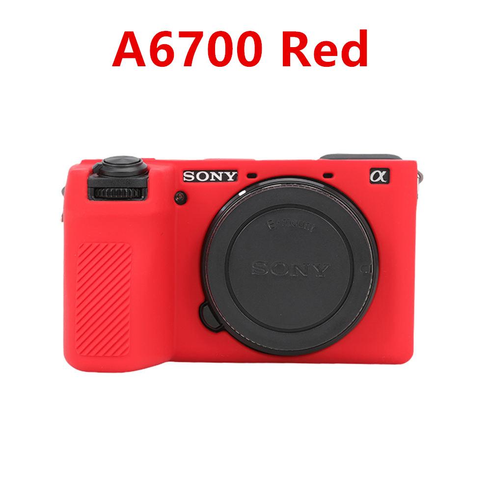 Weiche Silikon-Schutzhülle für Kameragehäuse für Sony Alpha A6700 A6500 A6400 A6300 A6100 A6000 Gummiabdeckung Skin