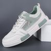Men's Shoes Summer Breathable Thin Mesh Hollow Mesh Sports Leisure Lightweight Large Size Small White Board Shoes Deodorant Mesh Shoes