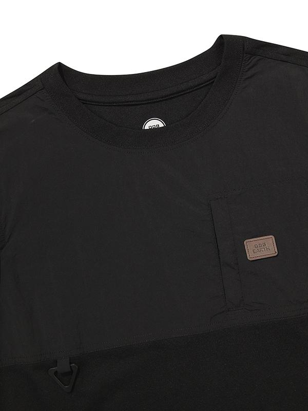 BBC EARTH W Hybrid Short Sleeve T-Shirt_Black