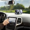 Phone Holder For Car 360 Degree Rotating Automobile Cradles Dashboard Cell Phone Holder With Parking Number Plate For Road Trips